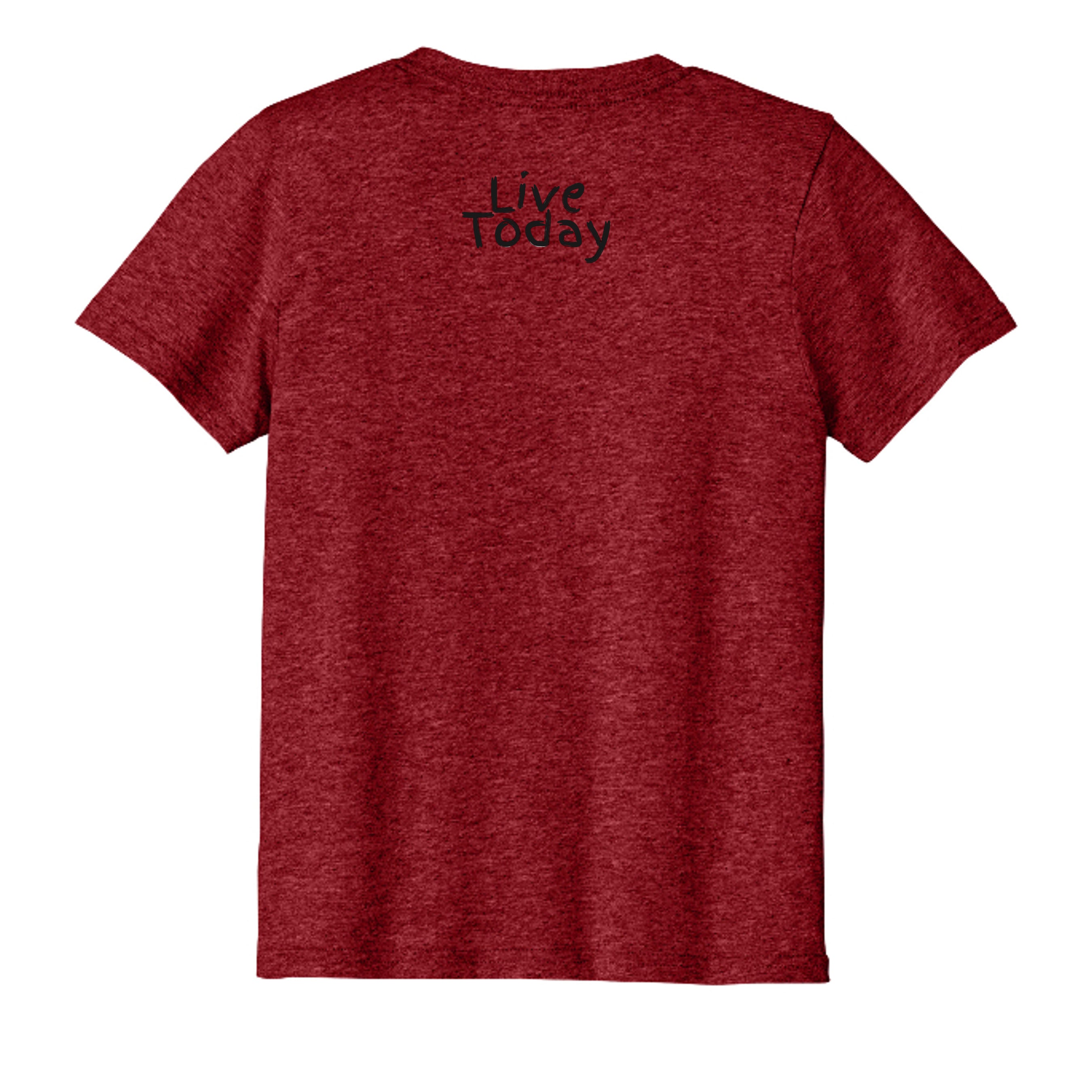 Vintage Red - PC43Y - BACK