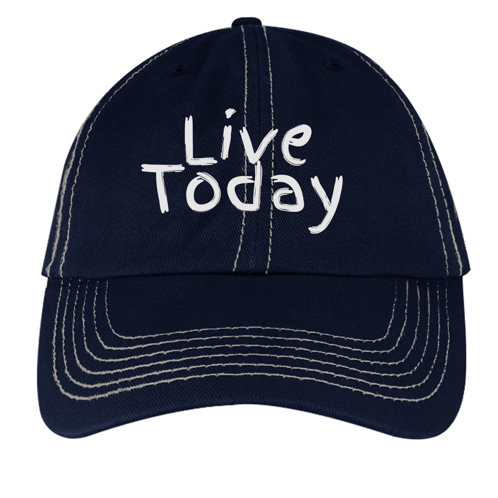 Navy/ Stone Stitch - VC300A - FRONT